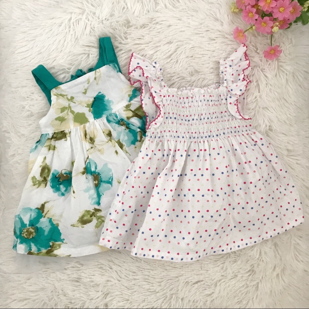 ❌Sold❌💕 Bundle of 2 Baby Girl Dress 💕